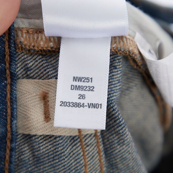 Madewell The Longline Straight Jeans Women's Size 26 - Picture 7 of 7